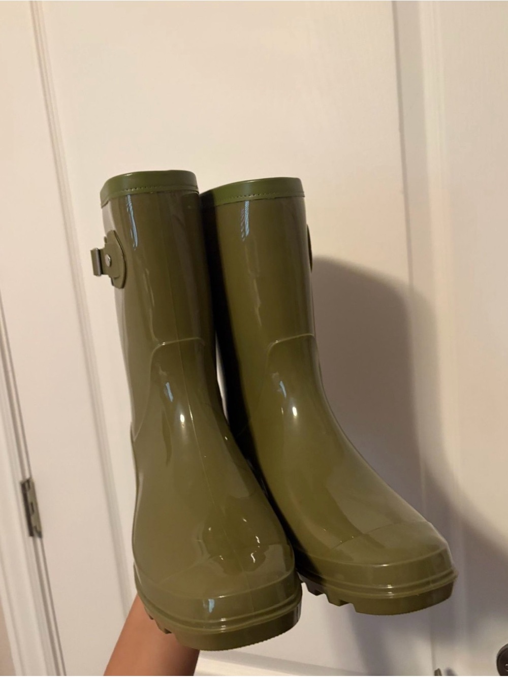 Green Rain Boots! - Picture 2 of 5